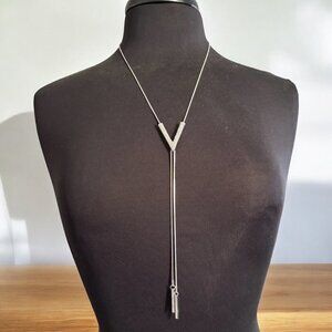 Adjustable V Shape Long Necklace